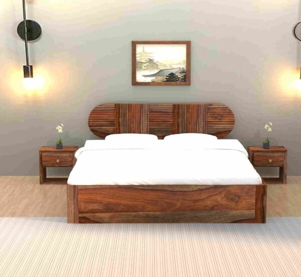 Premium Arc Essence Sheesham Bed