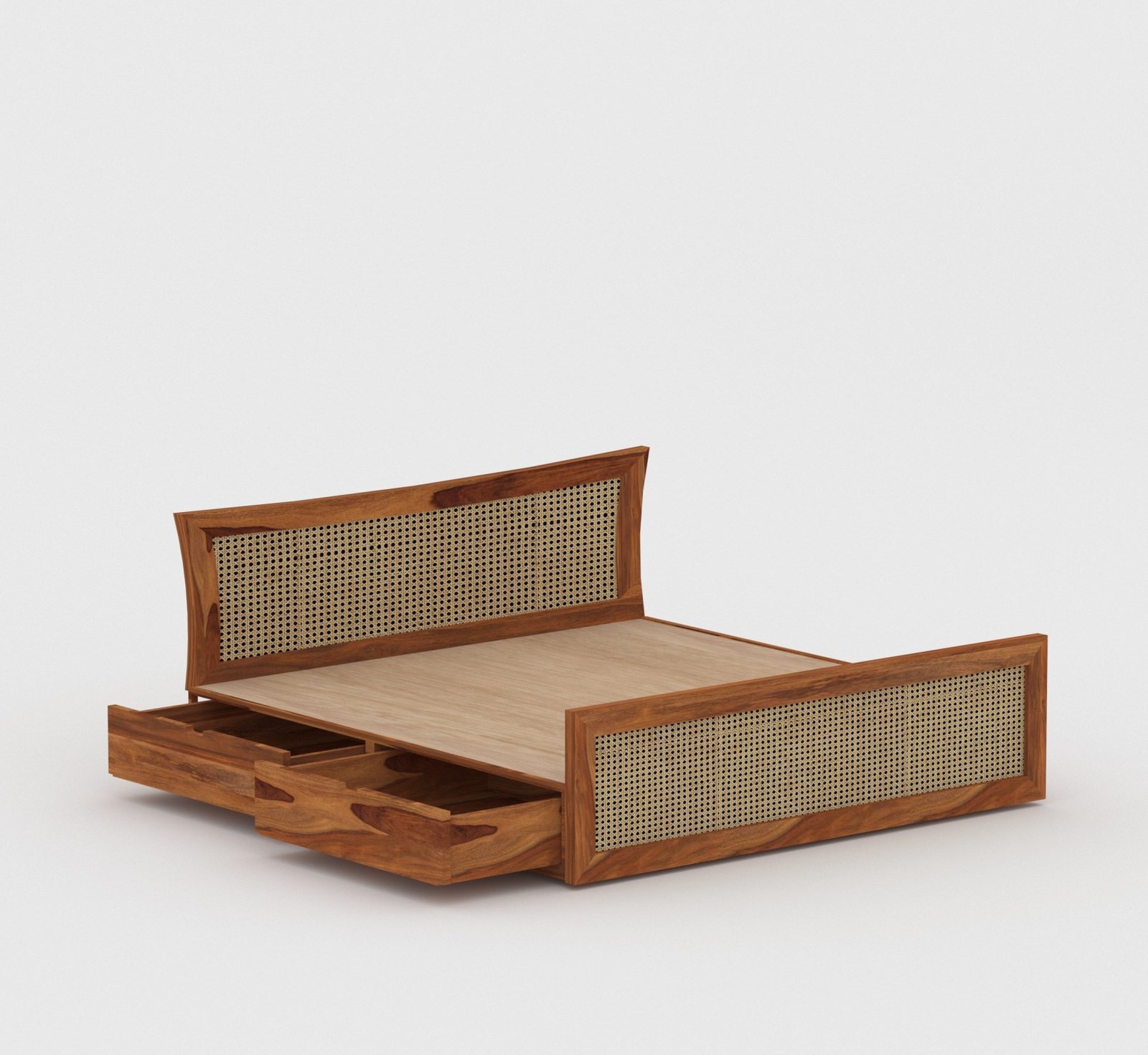Rattan Luxe Bed - Image 4
