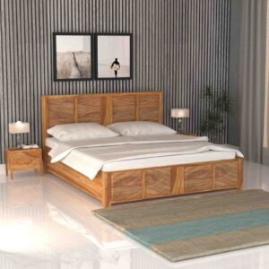 Crestwood Bed – Solid Sheesham Wood