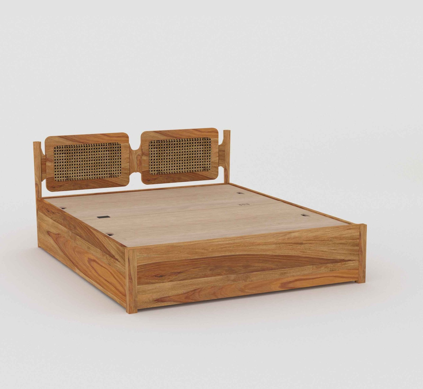 Premium Bed in Handcrafted Sheesham Wood - Image 2