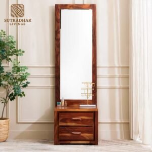 Modern Luxe Sheesham Wood Dressing Table