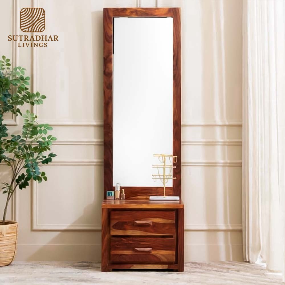 Modern Luxe Sheesham Wood Dressing Table