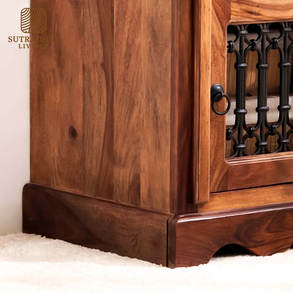 Heritage Sheesham Wood Dressing Unit - Image 4