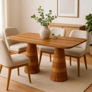 ConeCraft Sheesham Wood Dining Set