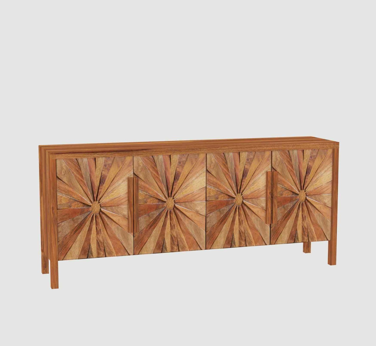 Surya Sideboard – Handcrafted Sheesham Wood - Image 3