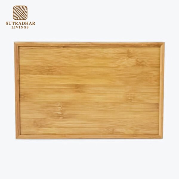 EcoServe Bamboo Tray – Premium Mango Wood - Image 4