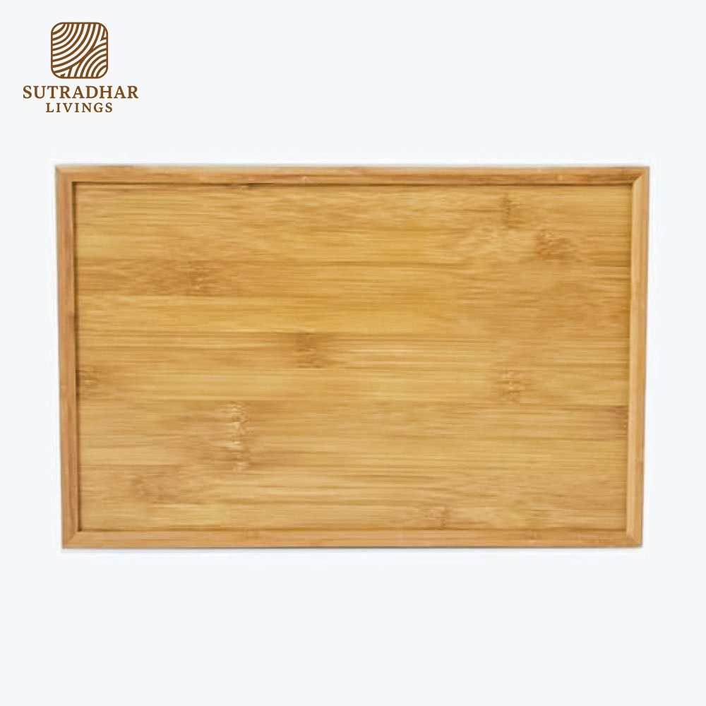 EcoServe Bamboo Tray – Premium Mango Wood - Image 4