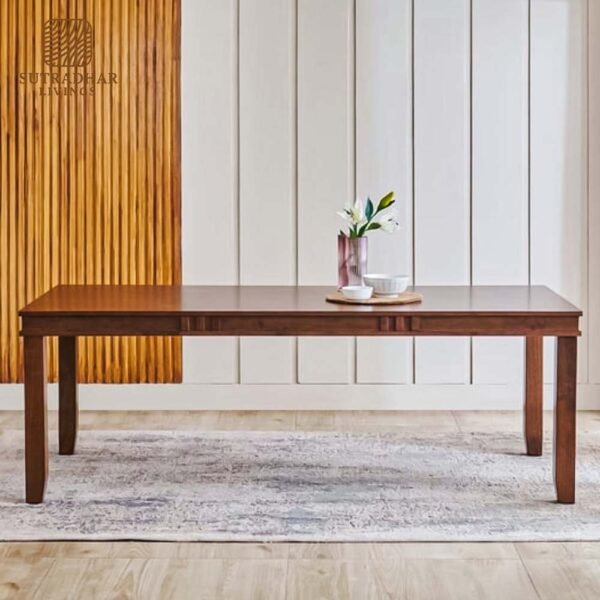 Urban Classico 8-Seater Dining Table – Solid Acacia Wood - Image 3