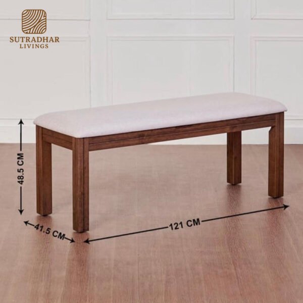 Urban Nest 6-Seater Dining Set – Solid Acacia Wood - Image 3