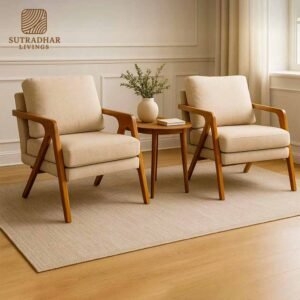 Verona Mid-Century Lounge Chair – Mango