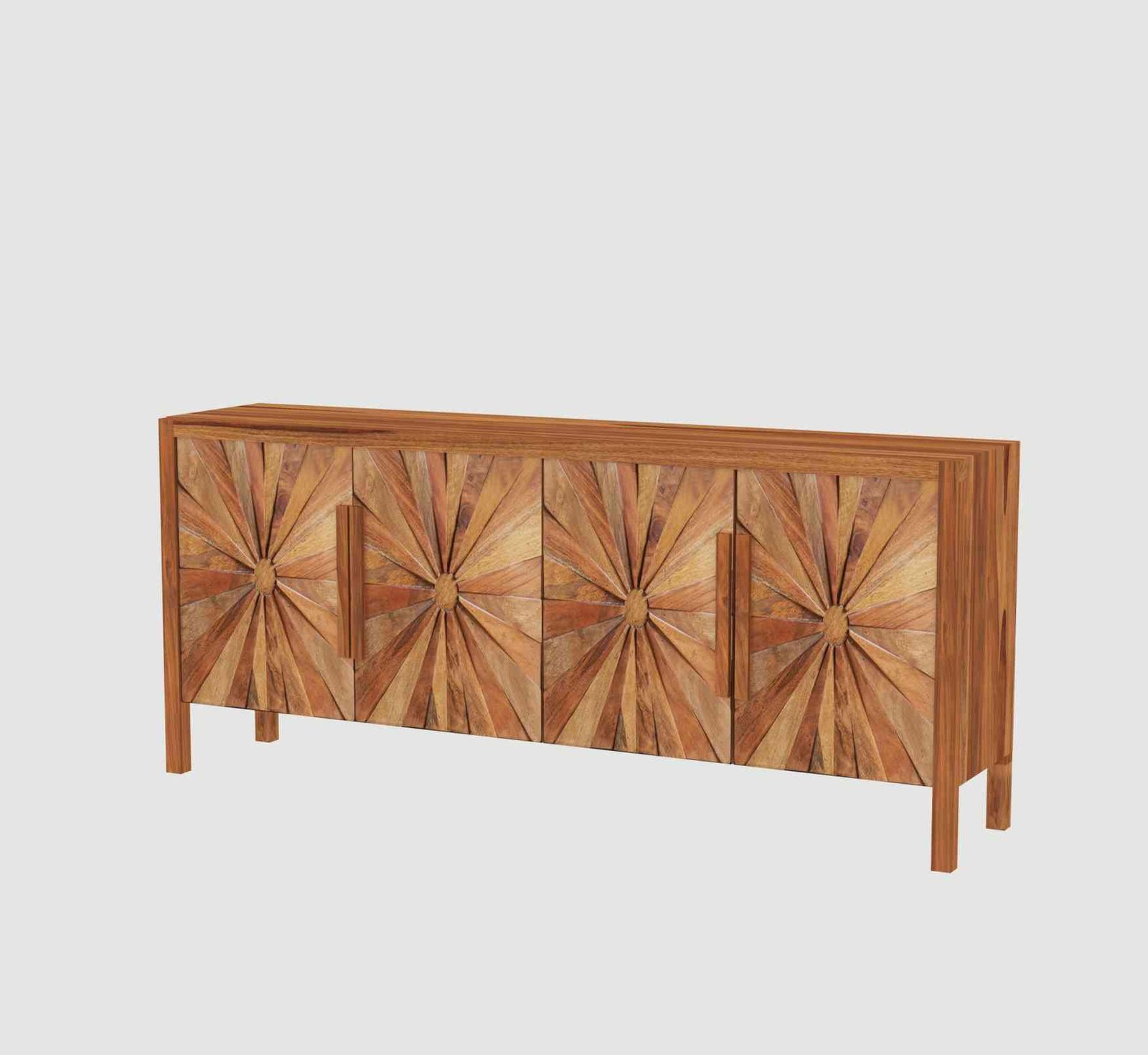 Surya Sideboard – Handcrafted Sheesham Wood - Image 2