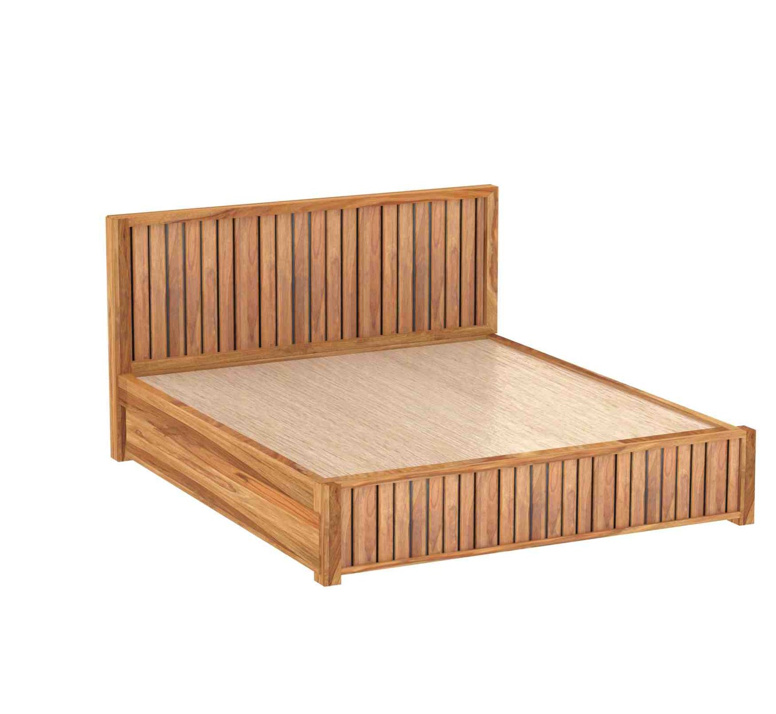 Verano Bed – Elegant Sheesham Wood Design - Image 2