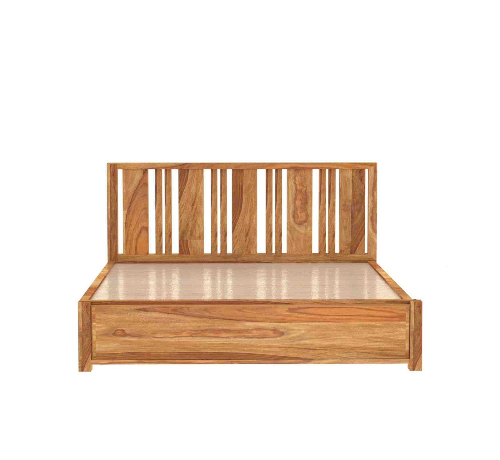 Oakline Bed – Solid Sheesham Wood - Image 5