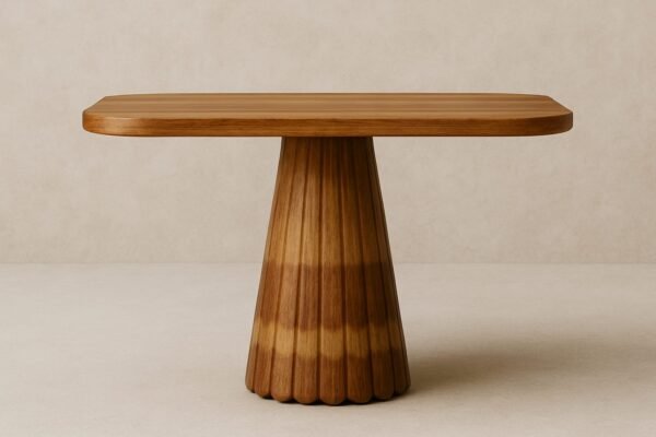 ConeCraft Sheesham Wood Dining Set - Image 2