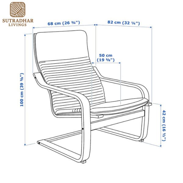 Comfort Recline Chair with Ottoman – Premium Design - Image 3
