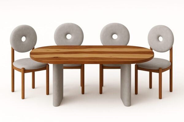 Drishti Sheesham Wood Dining Set