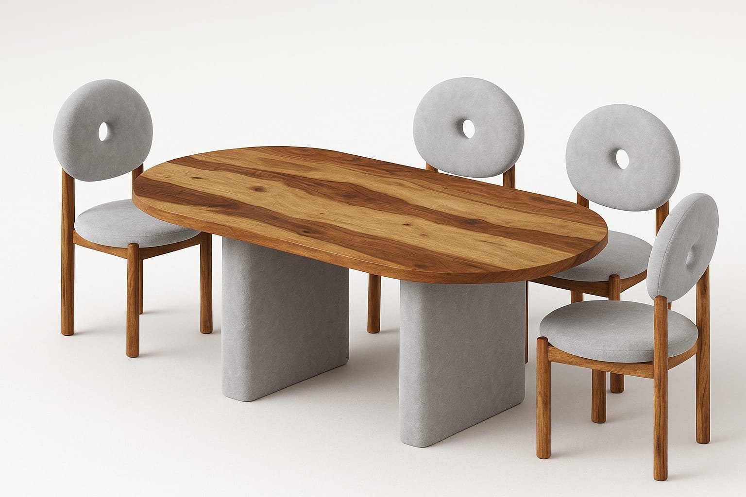 Drishti Sheesham Wood Dining Set - Image 2