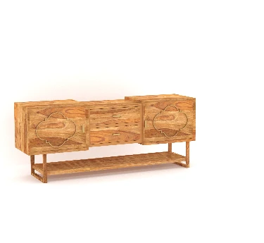 Avani Designer Sheesham TV Unit – Premium Solid Sheesham Wood - Image 2