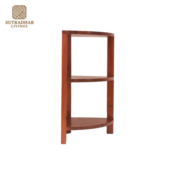 SpaceSaver Corner Rack – Solid Wood & Metal Corner Shelf for Smart Storage - Image 7