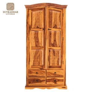 Natural Nest Wooden Wardrobe – Eco-Friendly & Handcrafted Storage Solution