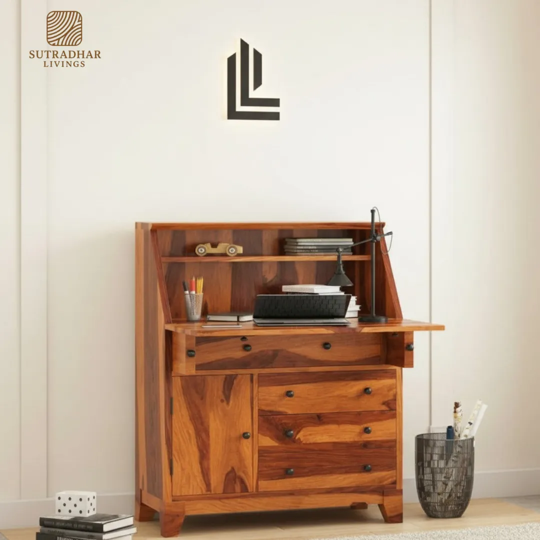 Sheesham Wood Writing Desk