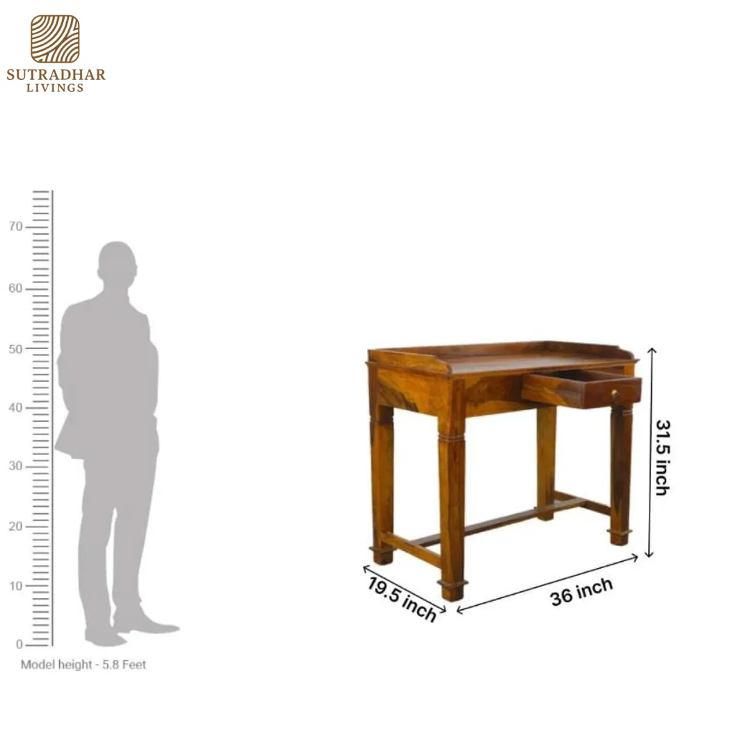Sheesham Wood Study Table